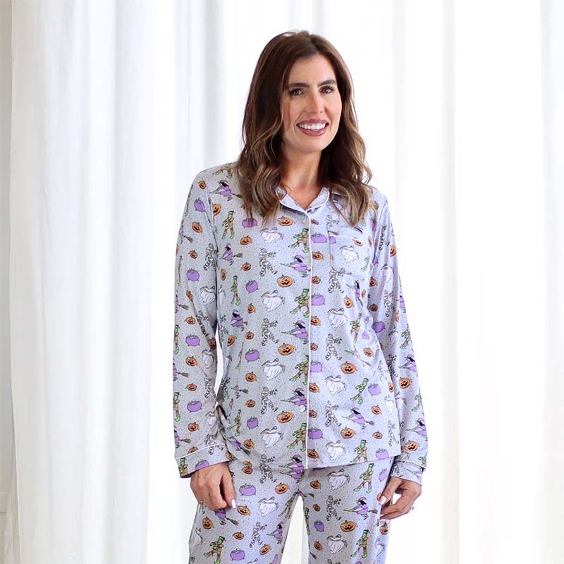 Women&#39;s Who&#39;s Your Mummy Long Sleeve Pajama Shirt