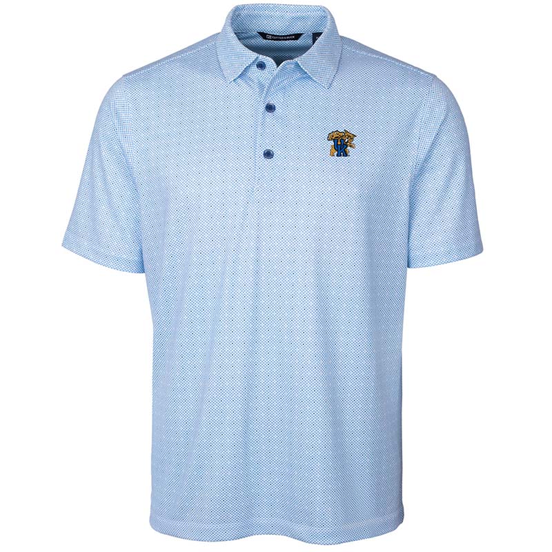 Kentucky Double Dot Printed Stretch Polo