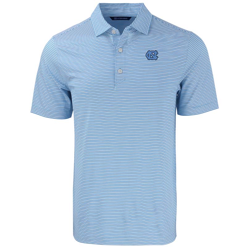 UNC Double Stripe Stretch Polo