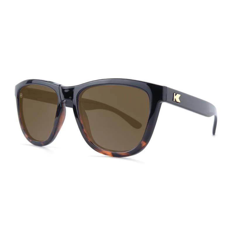 Knockaround® Premium Glossy Black Tortoise Shell Fade