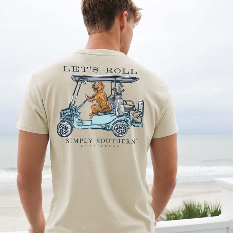 men&#39;s let&#39;s roll t shirt