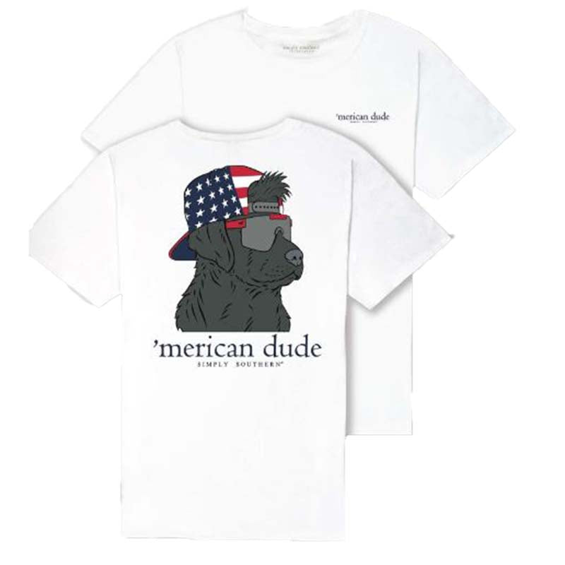 Men&#39;s American Dog Short Sleeve T-Shirt