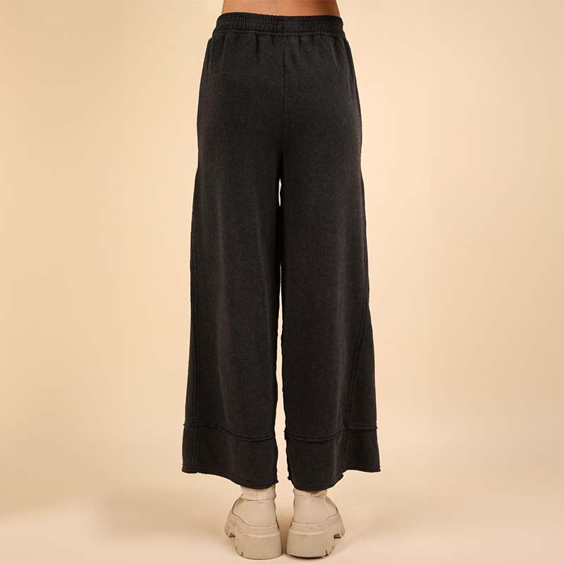 Pull On Super Soft Flare Leg Pant in Black