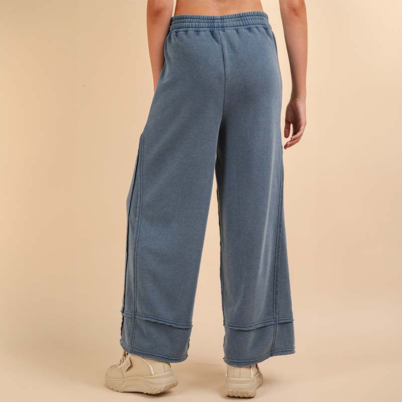 Pull On Super Soft Flare Leg Pant in Denim