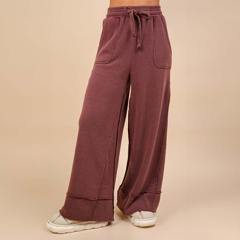 Pull On Super Soft Flare Leg Pant in Mauve