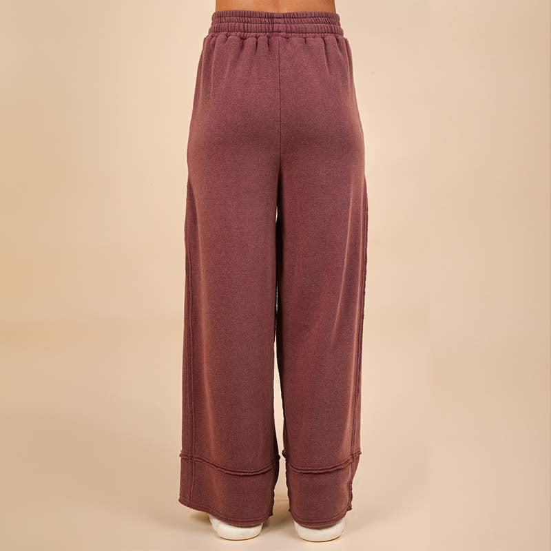 Pull On Super Soft Flare Leg Pant in Mauve