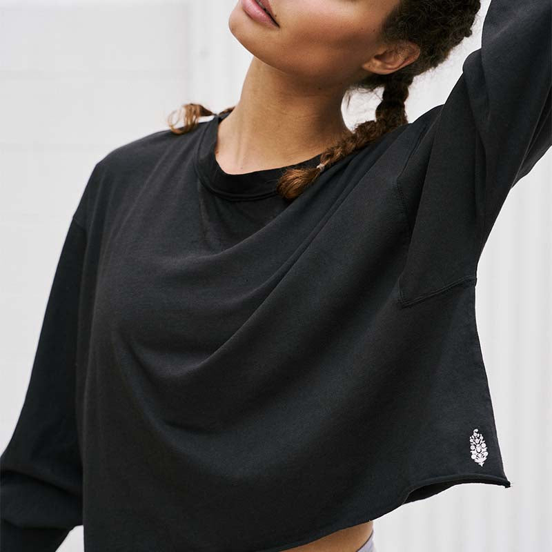 FP Movement Long Sleeve Inspire Layer Tee in Black