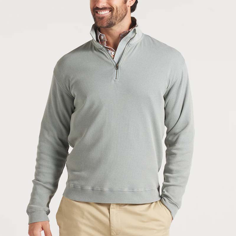 Copperton Waffle Vintage Quarter Zip Pullover