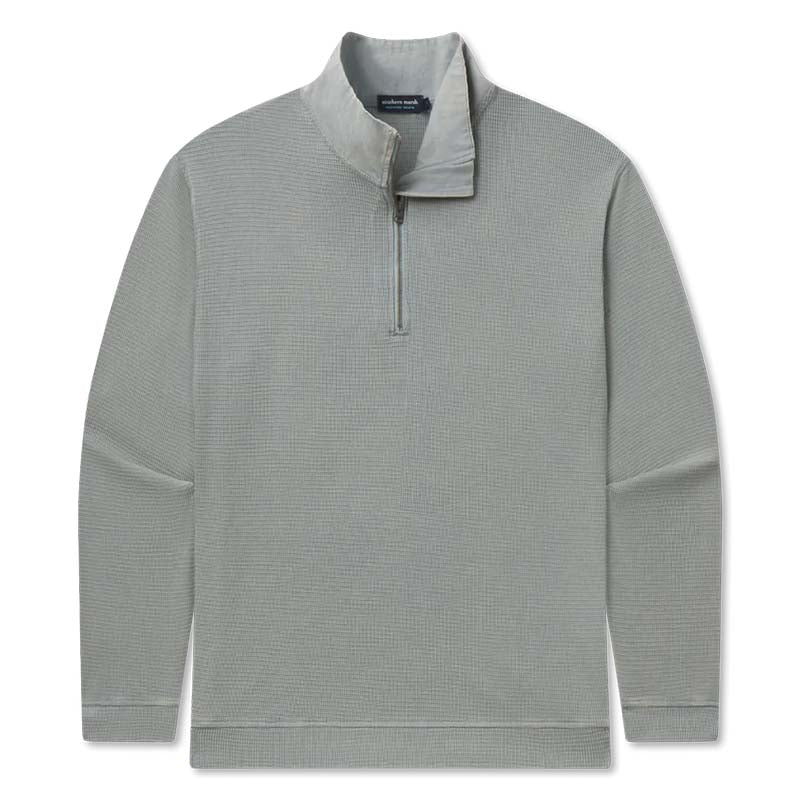 Copperton Waffle Vintage Quarter Zip Pullover