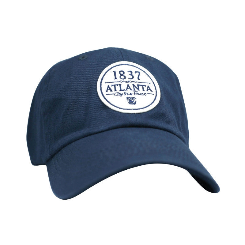 Atlanta Georgian Classic Adjustable Hat in Navy