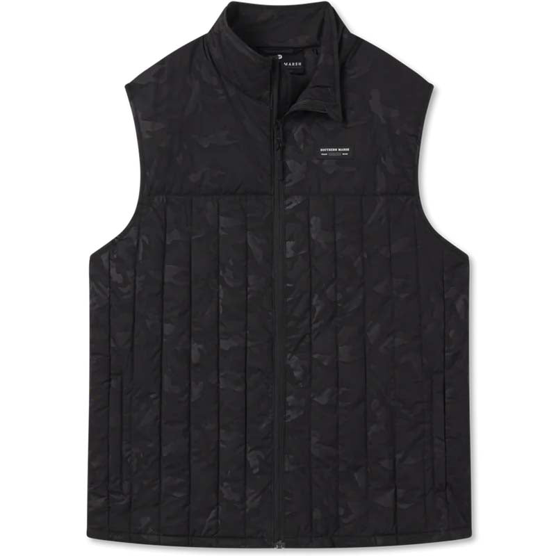 Whitefish Quilted Vest in Charcoal Grey