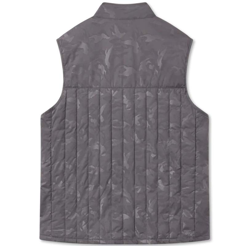 Whitefish Quilted Vest in Light Grey