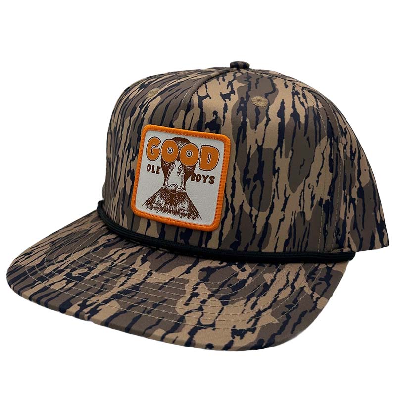 Good Ole Boys Hoot Camo Rope Trucker Hat