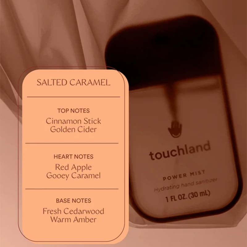 Salted Caramel 30ml Power Mist Hand Sanitizer