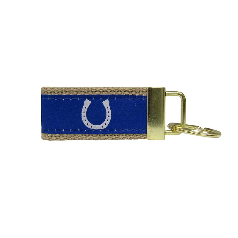 Royal Horseshoe Ribbon Key Fob