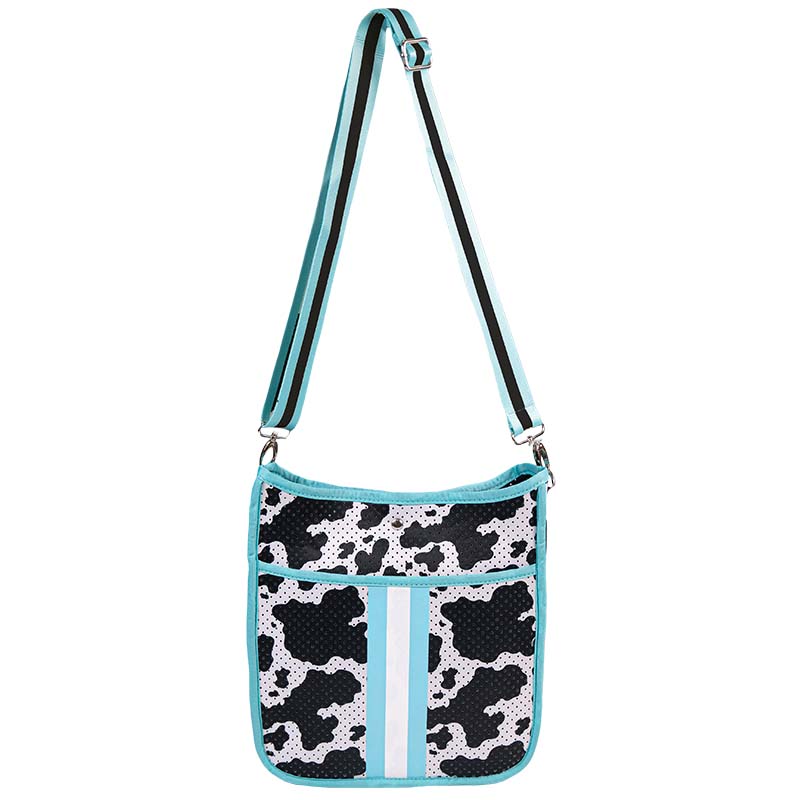 Large Printed Crossbody Neoprene Purse