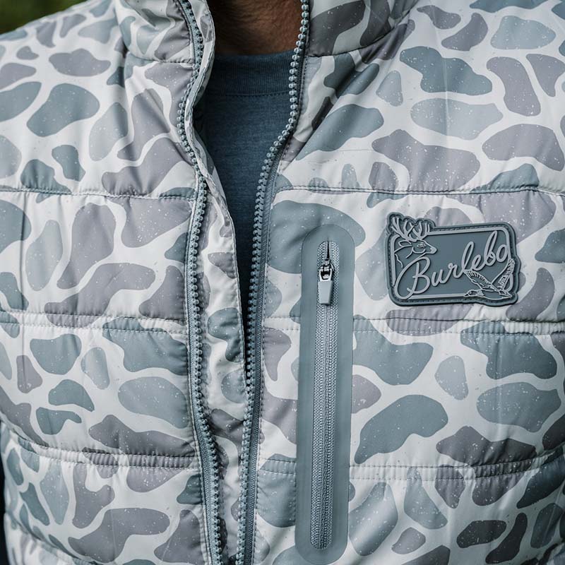 Classic Deer Camo Puffer Vest