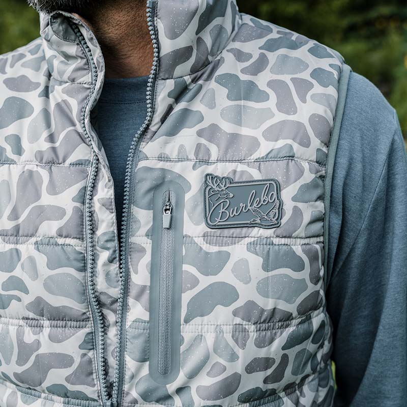 Classic Deer Camo Puffer Vest