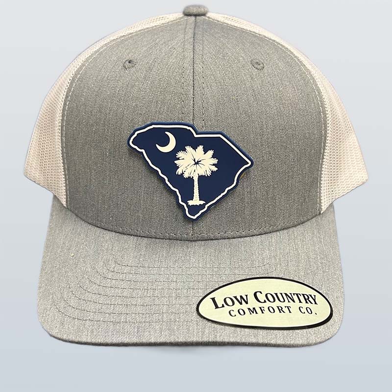 South Carolina Patch Trucker in Grey