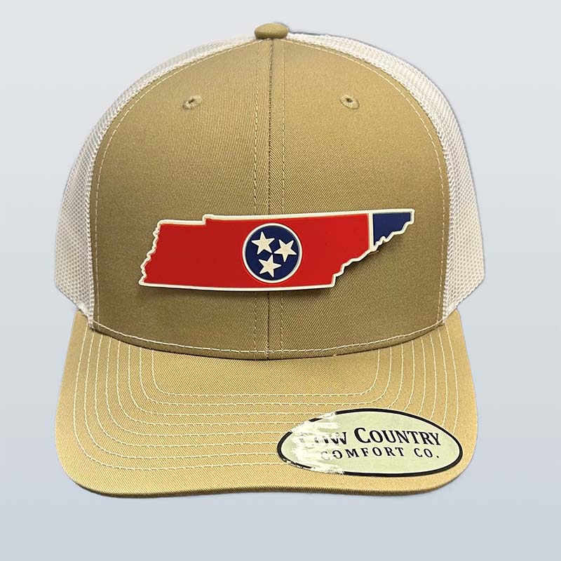 Tennessee Patch Trucker in Khaki