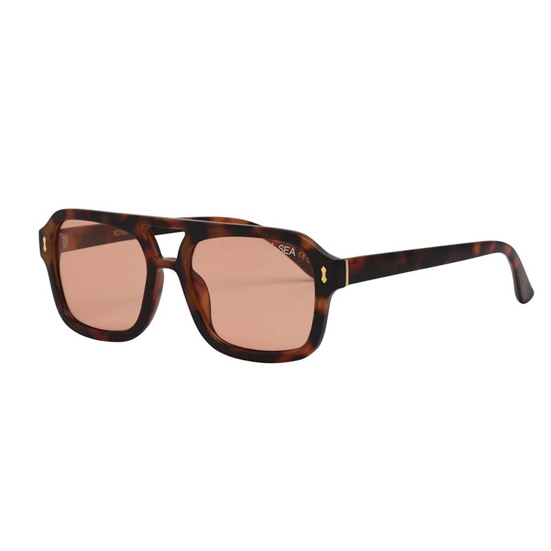 Royal Sunglasses in Tortoise and Peach