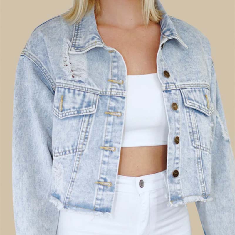 UGA Campus Denim Jacket