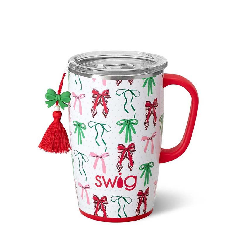 Ribbons And Bows 18 Oz Travel Mug