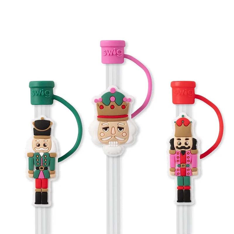 Classic Nutcracker Straw Topper Set