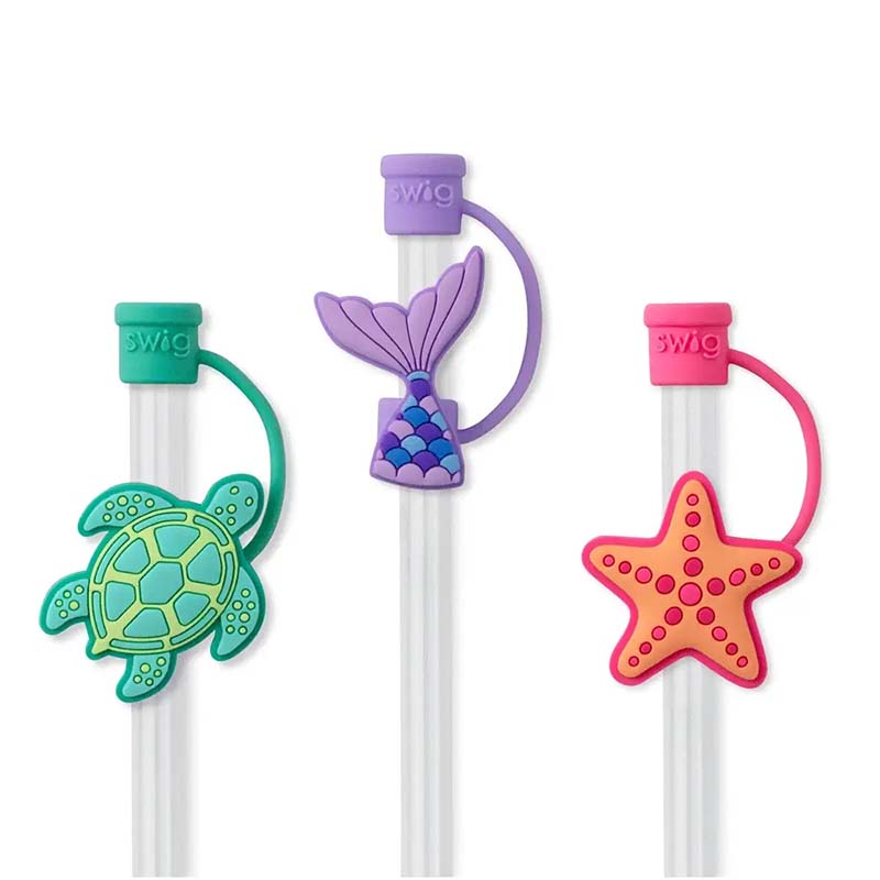 Ocean Straw Topper Set