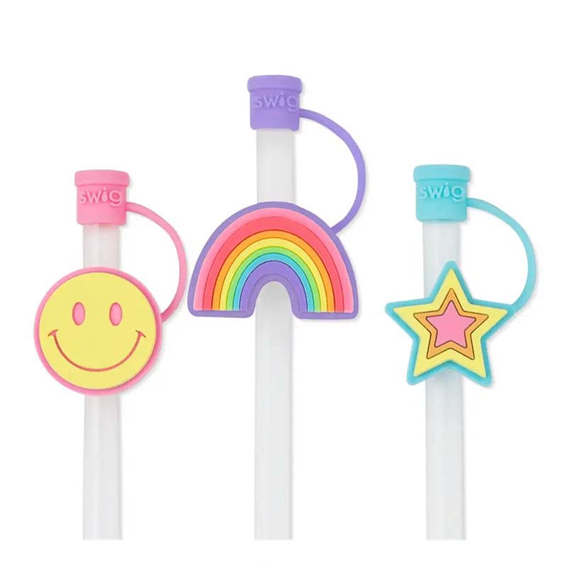 Oh Happy Day Straw Topper Set