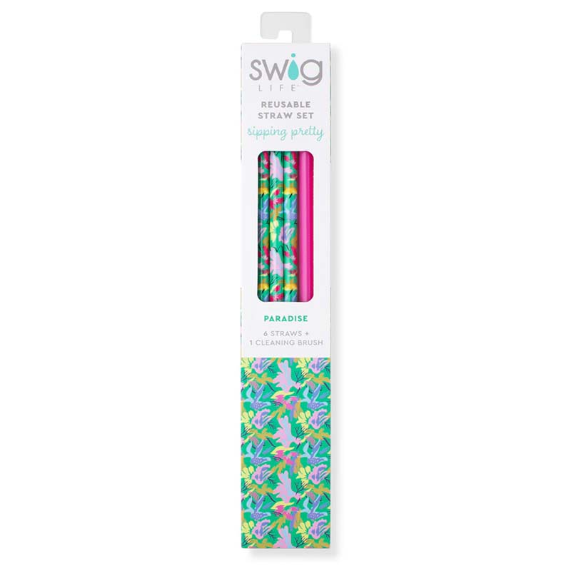 swig paradise straw set