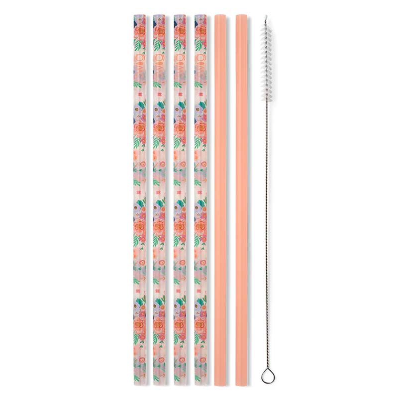 swig full bloom straw set