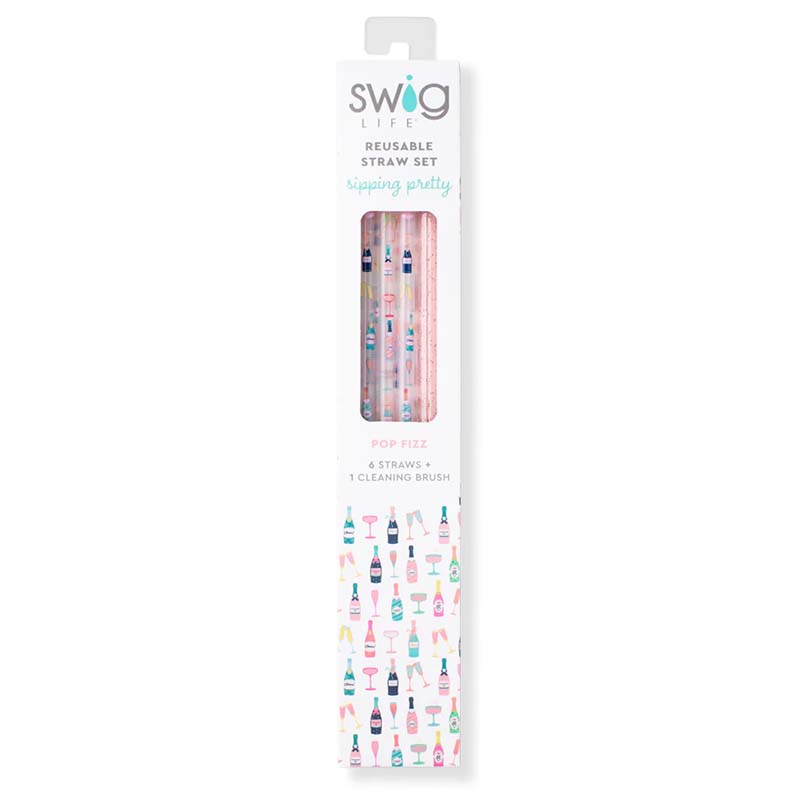 swig pop fizz straw set