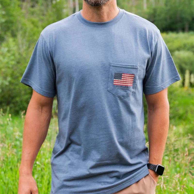 Shotgun Shell Flag Short Sleeve T-Shirt