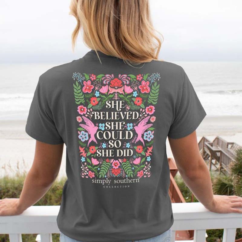 She Believed Short Sleeve T-Shirt