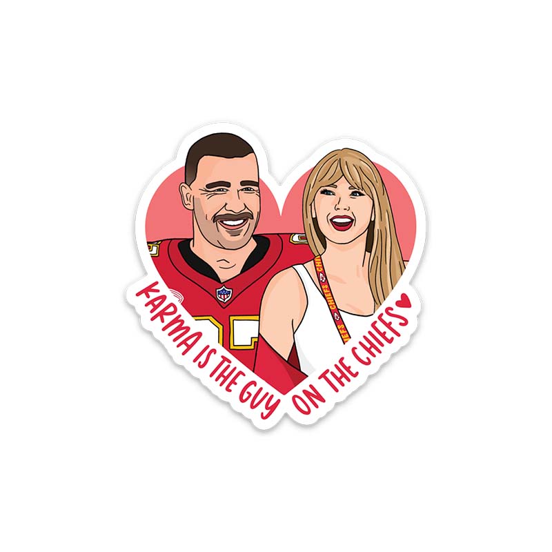 Taylor &amp; Travis Sticker