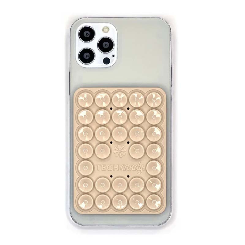 Tech Candy Stick &#39;Em Up Two-Sided Phone Suction Pad in Natural