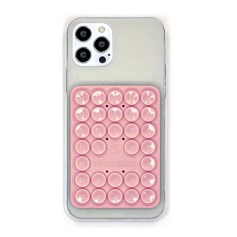 Tech Candy Stick &#39;Em Up Two-Sided Phone Suction Pad on Phone