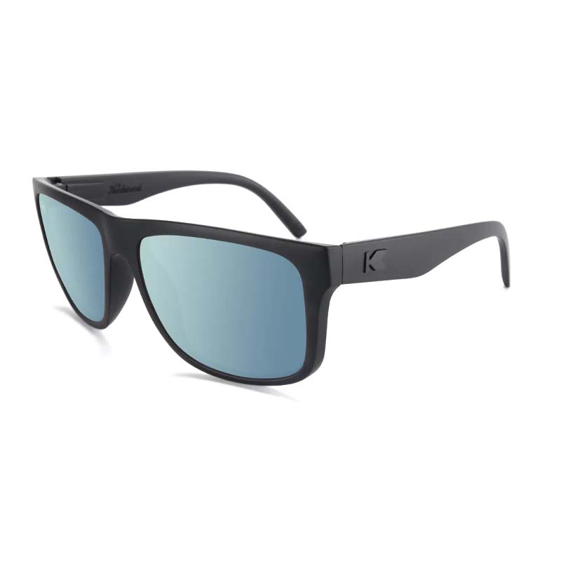 Knockaround® Torrey Pines in Matte Black and Sky Blue