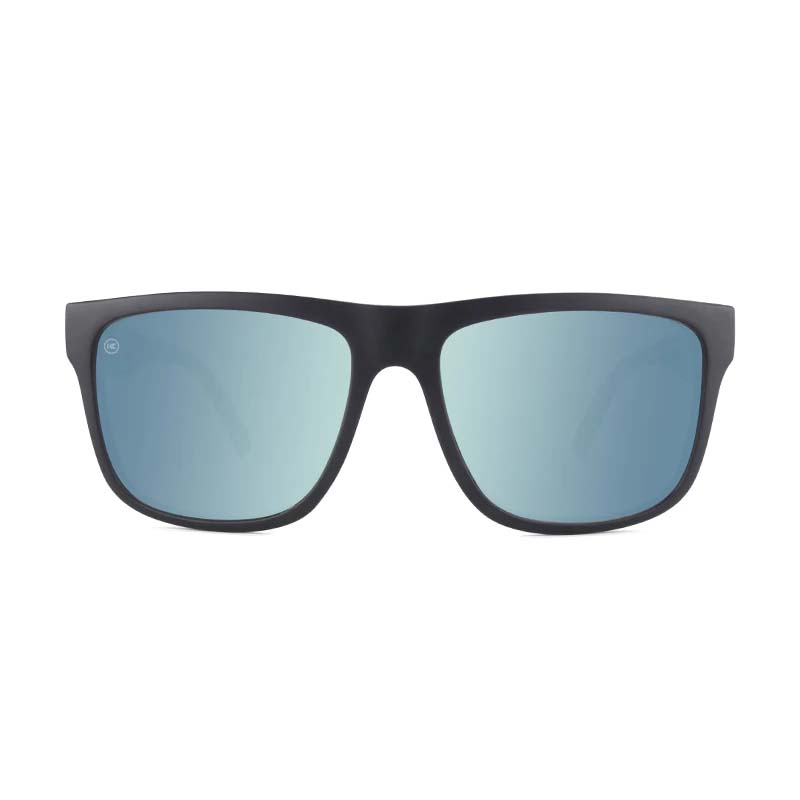 Knockaround® Torrey Pines in Matte Black and Sky Blue