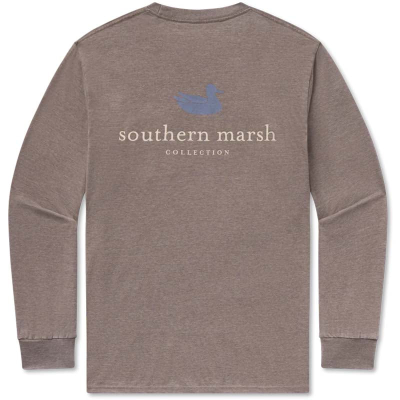 SEAWASH™ Authentic Long Sleeve T-Shirt in Washed Dark Shale