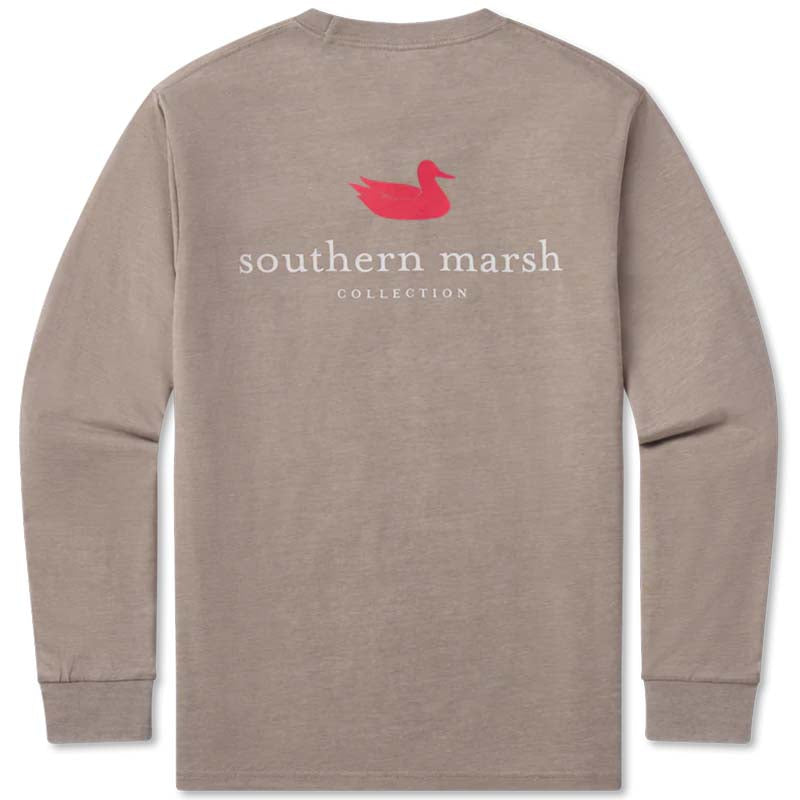 SEAWASH™ Authentic Long Sleeve T-Shirt in Burnt Taupe