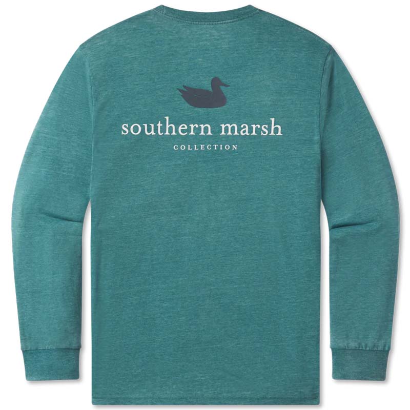 SEAWASH™ Authentic Long Sleeve T-Shirt in Dark Green