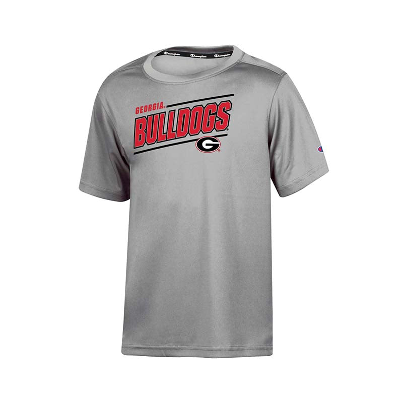 Youth UGA Polyester Impact Block Short Sleeve T-Shirt