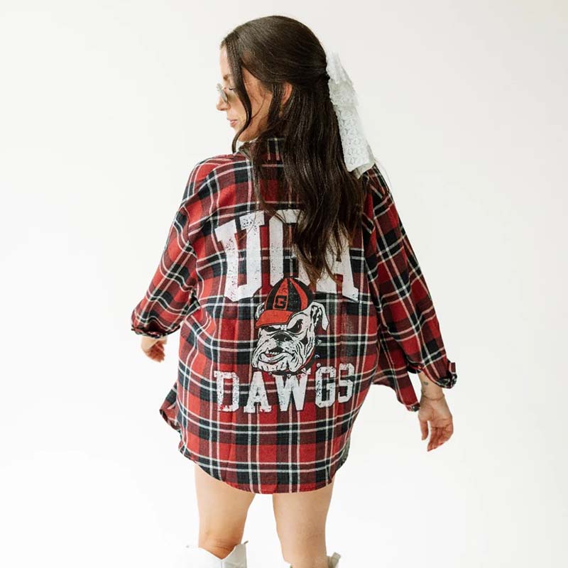 UGA Mascot Flannel