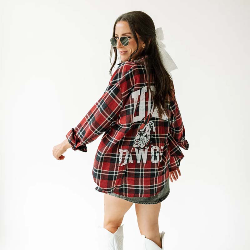 UGA Mascot Flannel