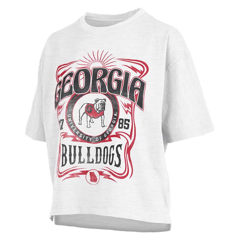 UGA Motley Crew Waistline Short Sleeve T-Shirt