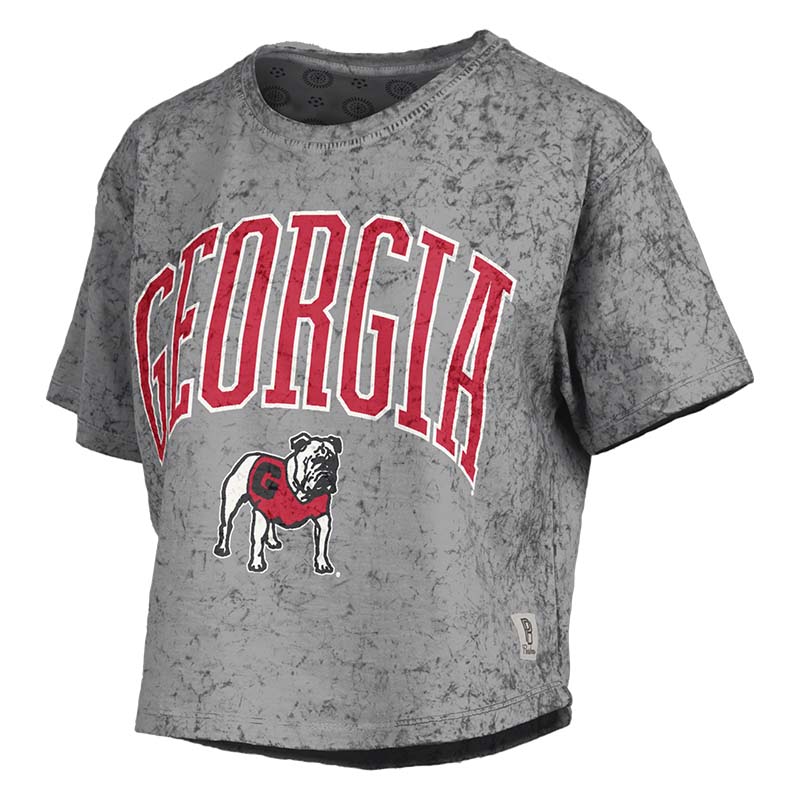 UGA Sunwash Waistline Short Sleeve T-Shirt