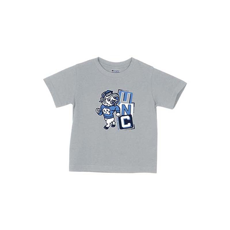 Toddler UNC Block Short Sleeve T-Shirt