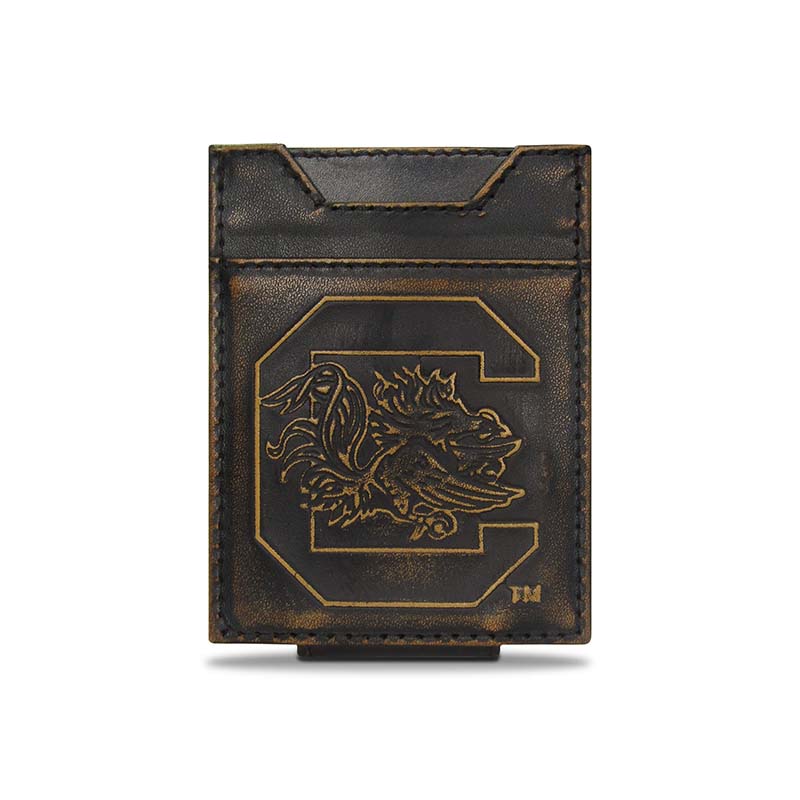 USC Burnished Front Pocket Wallet